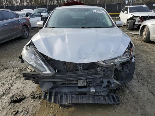 3N1AB7AP5KY279749 - 2019 NISSAN SENTRA S SILVER photo 5