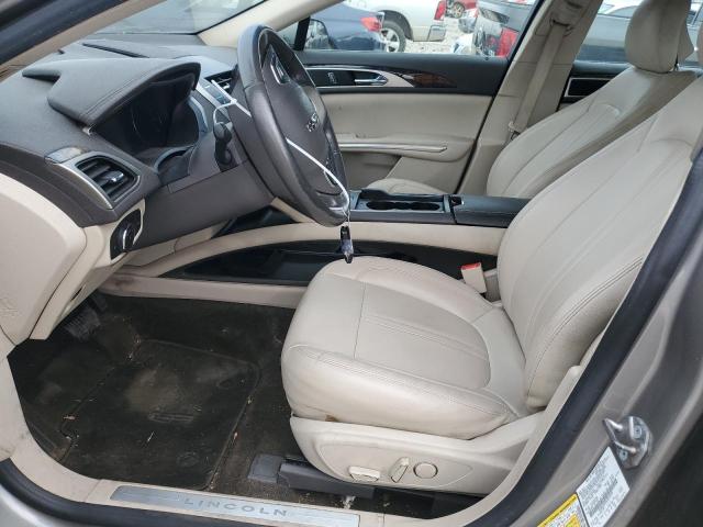 3LN6L2G9XGR616974 - 2016 LINCOLN MKZ GRAY photo 7