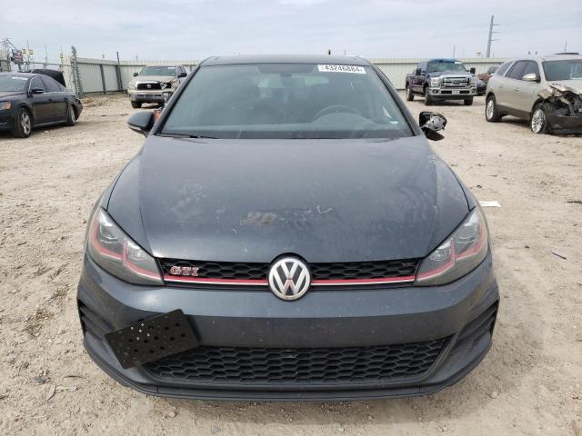 3VW5T7AU6KM029409 - 2019 VOLKSWAGEN GTI S GRAY photo 5