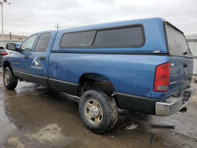 3D7KS28C96G176309 - 2006 DODGE RAM 2500 ST BLUE photo 2