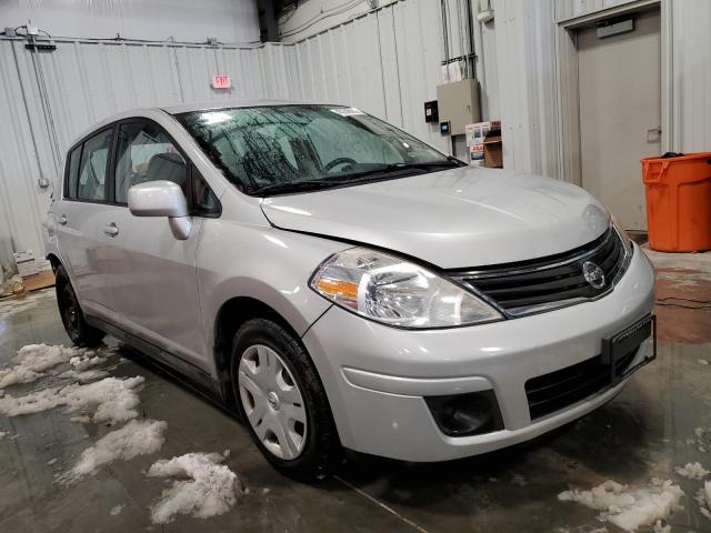 3N1BC1CP9CK233485 - 2012 NISSAN VERSA S SILVER photo 4