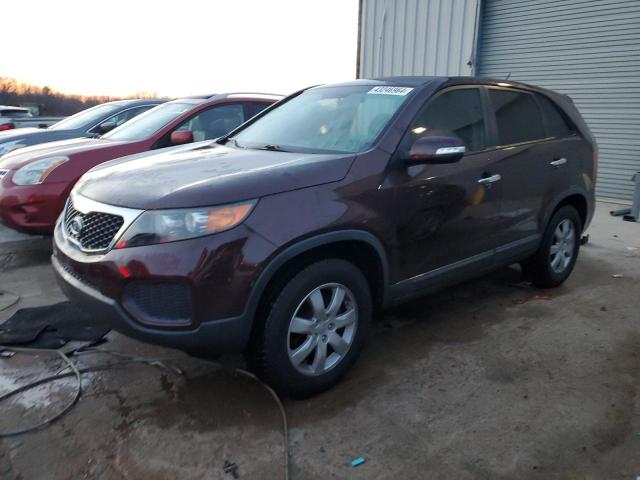 5XYKT4A14CG225809 - 2012 KIA SORENTO BASE MAROON photo 1