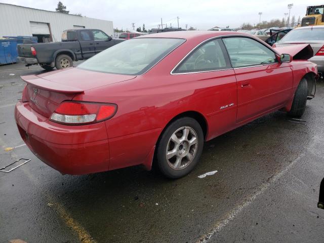 2T1CF28PXXC258096 - 1999 TOYOTA CAMRY SOLA SE RED photo 3