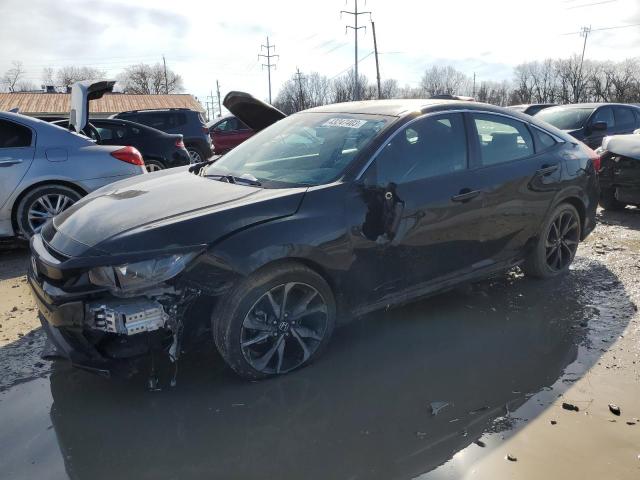 2HGFC2F8XMH546253 - 2021 HONDA CIVIC SPORT 黑色 照片 1