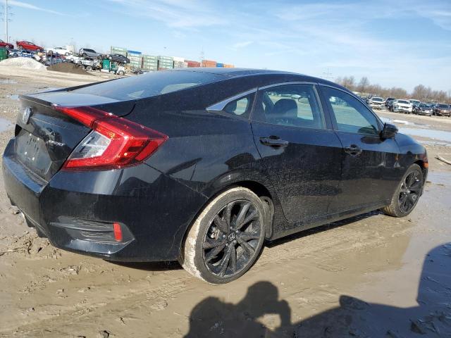 2HGFC2F8XMH546253 - 2021 HONDA CIVIC SPORT 黑色 照片 3