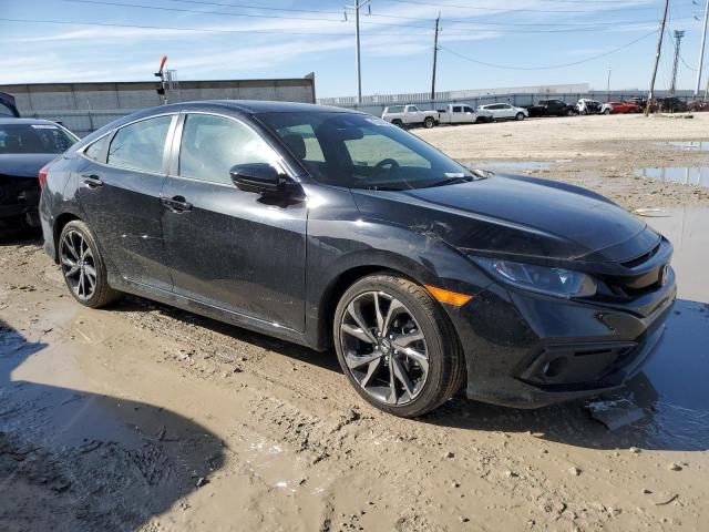 2HGFC2F8XMH546253 - 2021 HONDA CIVIC SPORT 黑色 照片 4