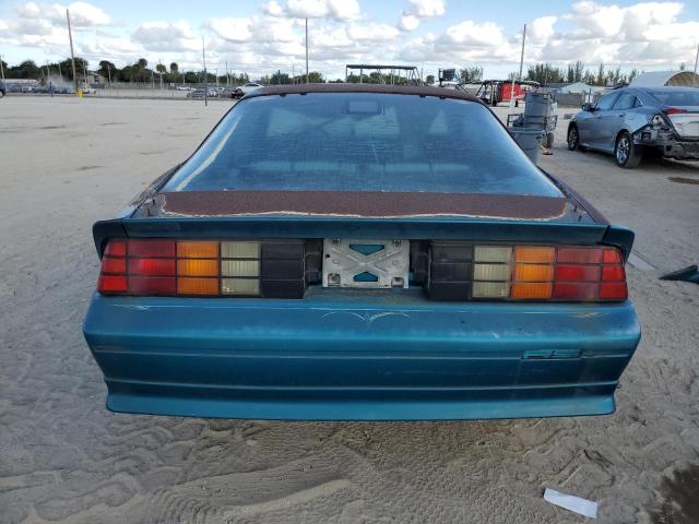 1G1FP23E8NL103299 - 1992 CHEVROLET CAMARO RS BLUE photo 6