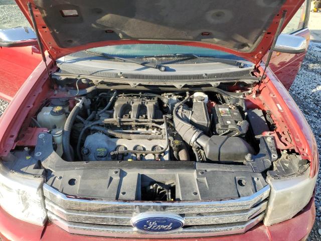 2FMGK5DCXABA31701 - 2010 FORD FLEX LIMITED RED photo 12