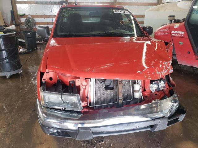 1GTCS149098113788 - 2009 GMC CANYON ORANGE photo 5