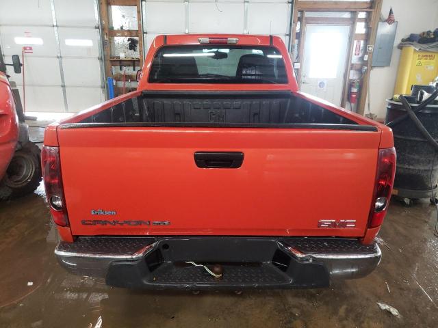 1GTCS149098113788 - 2009 GMC CANYON ORANGE photo 6