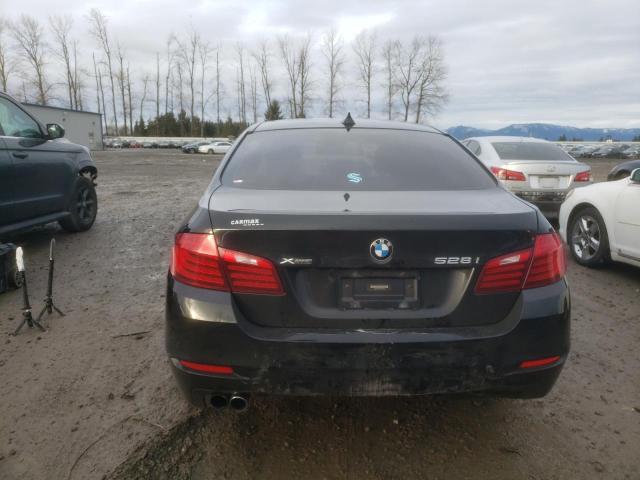 WBA5A7C58ED219434 - 2014 BMW 528 XI BLACK photo 6