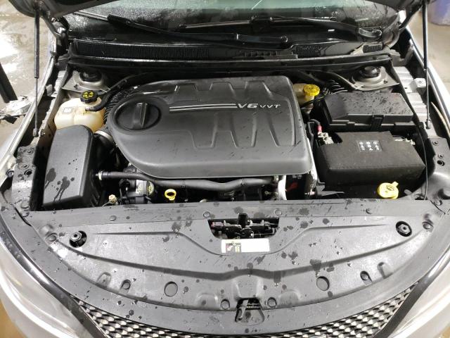 1C3CCCBG6FN505363 - 2015 CHRYSLER 200 S GRAY photo 11