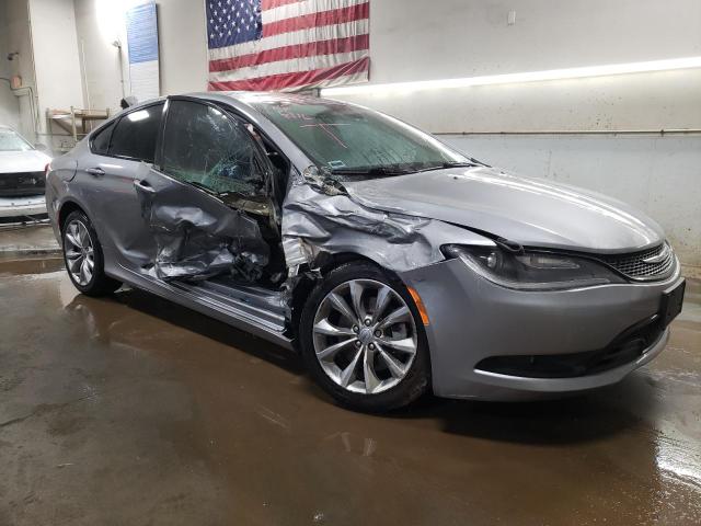 1C3CCCBG6FN505363 - 2015 CHRYSLER 200 S GRAY photo 4