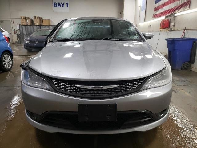 1C3CCCBG6FN505363 - 2015 CHRYSLER 200 S GRAY photo 5