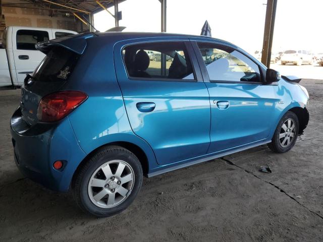 ML32A4HJXFH054557 - 2015 MITSUBISHI MIRAGE ES BLUE photo 3