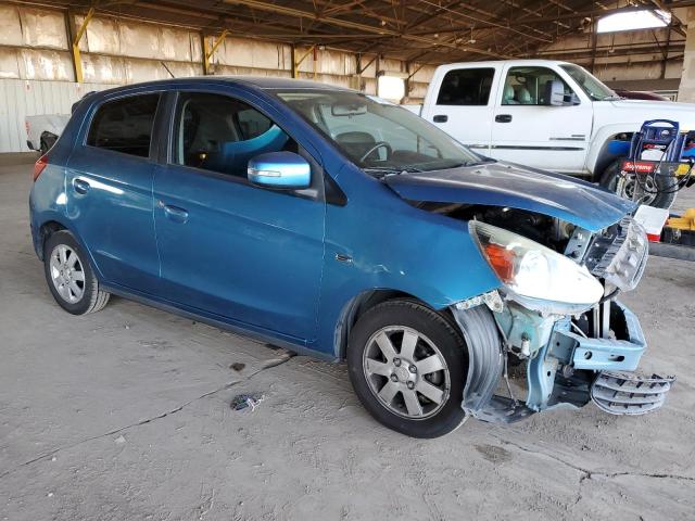 ML32A4HJXFH054557 - 2015 MITSUBISHI MIRAGE ES BLUE photo 4