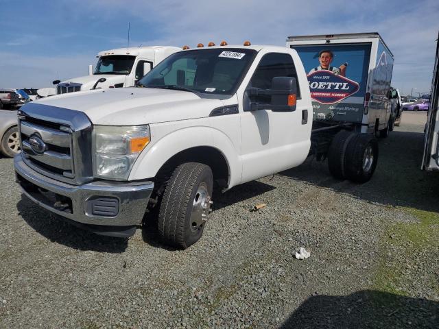 1FDRF3G69CEB86027 - 2012 FORD F350 SUPER DUTY WHITE photo 1