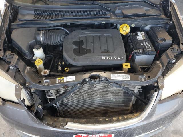 2C4RC1CG8FR506350 - 2015 CHRYSLER TOWN & COU TOURING L GRAY photo 12