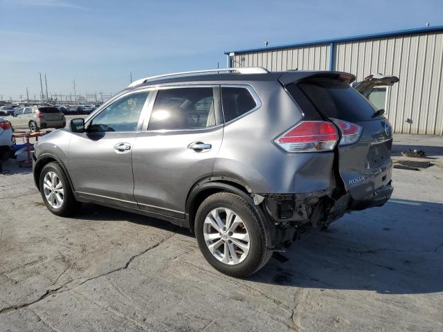 JN8AT2MV0GW151039 - 2016 NISSAN ROGUE S GRAY photo 2