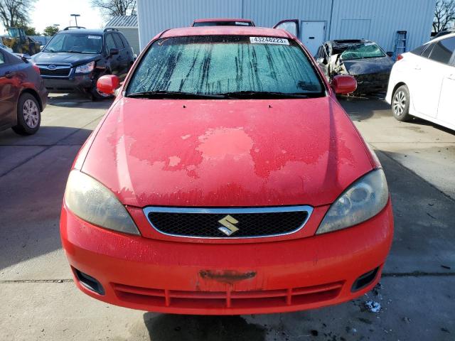 KL5JD66Z86K478350 - 2006 SUZUKI RENO RED photo 5