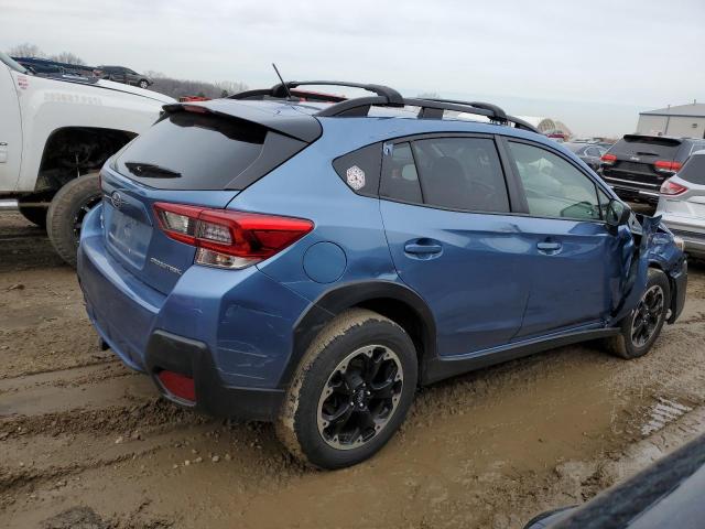 JF2GTABC7MH651038 - 2021 SUBARU CROSSTREK BLUE photo 3