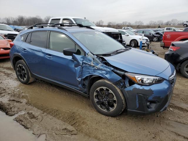 JF2GTABC7MH651038 - 2021 SUBARU CROSSTREK BLUE photo 4