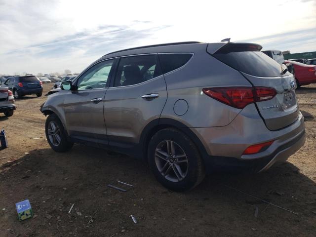 5NMZU3LB4HH032147 - 2017 HYUNDAI SANTA FE S GRAY photo 2