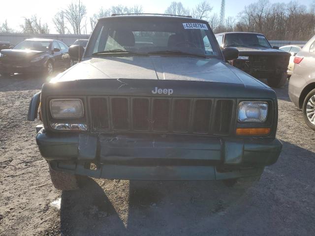 1J4FF58S5YL183556 - 2000 JEEP CHEROKEE CLASSIC GREEN photo 5