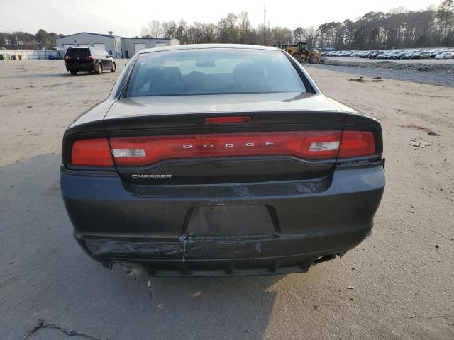 2B3CL3CG6BH548311 - 2011 DODGE CHARGER BLACK photo 6