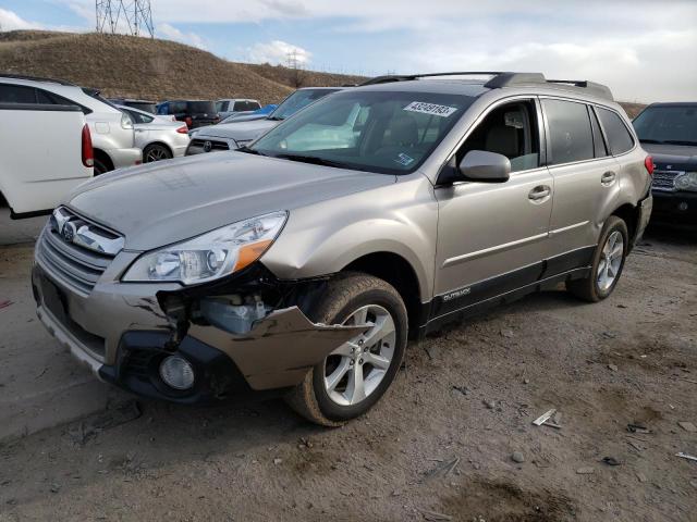 4S4BRDNC7E2299082 - 2014 SUBARU OUTBACK 3.6R LIMITED SILVER photo 1