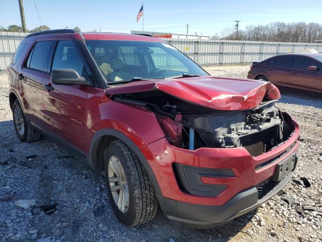 1FM5K7B80GGB01693 - 2016 FORD EXPLORER RED photo 4