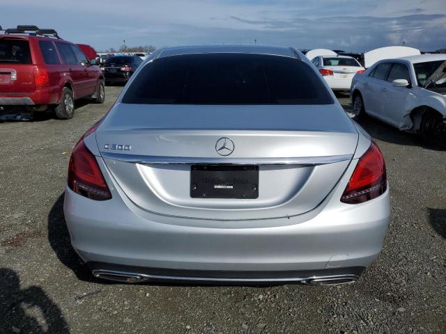 55SWF8DB7KU315013 - 2019 MERCEDES-BENZ C 300 SILVER photo 6