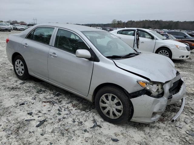 1NXBU4EE5AZ376580 - 2010 TOYOTA COROLLA BASE SILVER photo 4