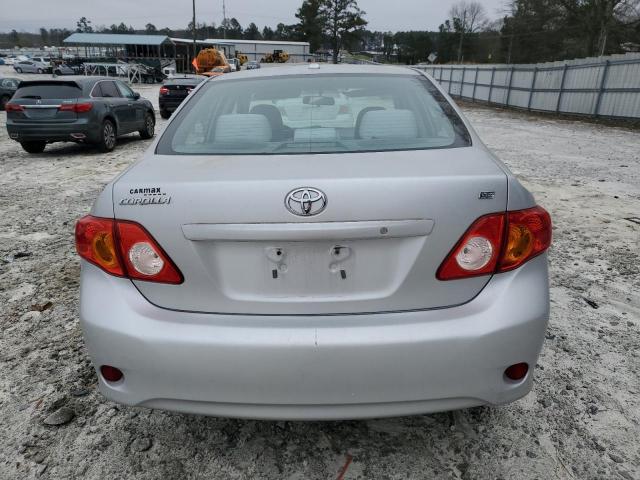 1NXBU4EE5AZ376580 - 2010 TOYOTA COROLLA BASE SILVER photo 6