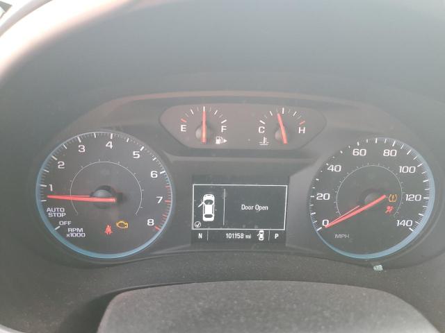 1G1ZG5ST6KF199734 - 2019 CHEVROLET MALIBU RS ვერცხლისფერი ფოტო 9