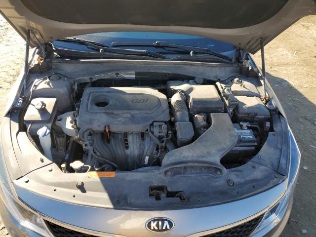 5XXGT4L38GG073676 - 2016 KIA OPTIMA LX SILVER photo 11