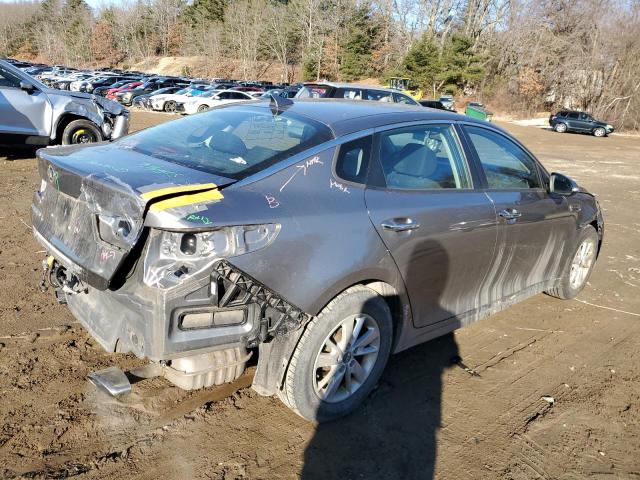 5XXGT4L38GG073676 - 2016 KIA OPTIMA LX SILVER photo 3