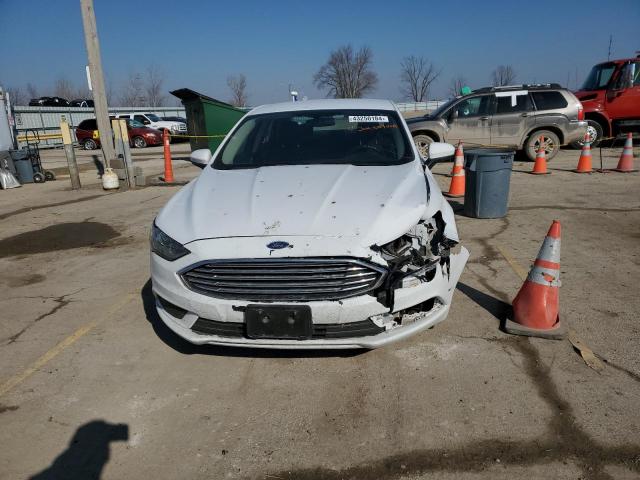 3FA6P0LU2HR385423 - 2017 FORD FUSION SE HYBRID WHITE photo 5