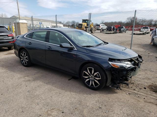 1G1ZG5ST7MF060814 - 2021 CHEVROLET MALIBU RS GRAY photo 4