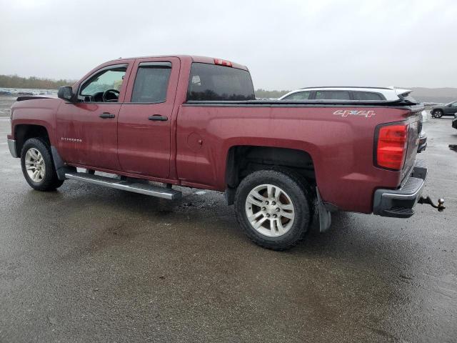 1GCVKREC5EZ112190 - 2014 CHEVROLET SILVERADO K1500 LT MAROON photo 2