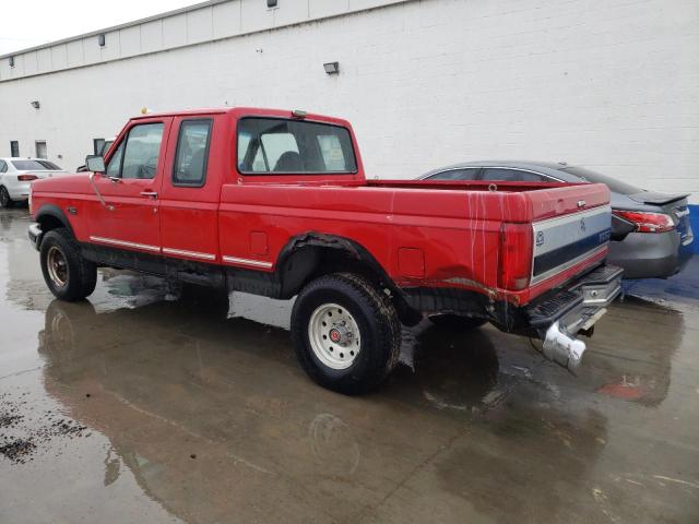 1FTEX14H9PKB88961 - 1993 FORD F150 RED photo 2