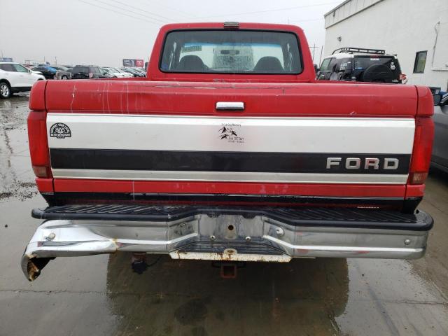 1FTEX14H9PKB88961 - 1993 FORD F150 RED photo 6