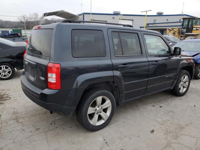 1C4NJRFB1ED688512 - 2014 JEEP PATRIOT LATITUDE GRAY photo 3