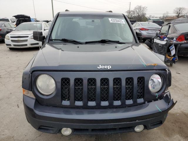 1C4NJRFB1ED688512 - 2014 JEEP PATRIOT LATITUDE GRAY photo 5