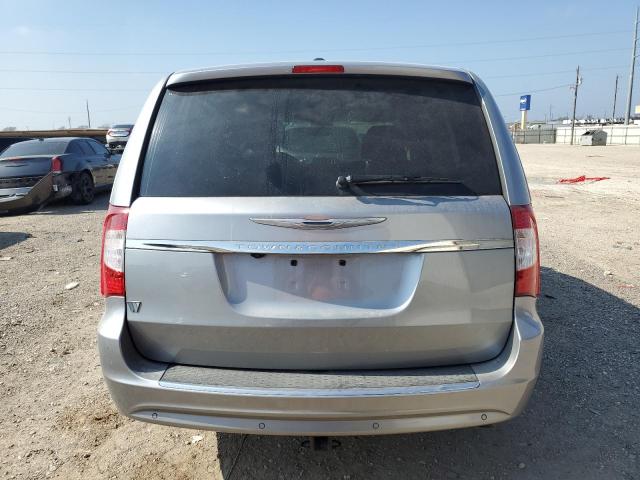 2C4RC1CG8FR620428 - 2015 CHRYSLER TOWN & COU TOURING L SILVER photo 6