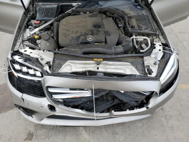 55SWF8DBXKU309321 - 2019 MERCEDES-BENZ C 300 GRAY photo 11