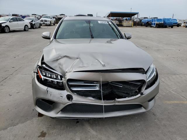 55SWF8DBXKU309321 - 2019 MERCEDES-BENZ C 300 GRAY photo 5