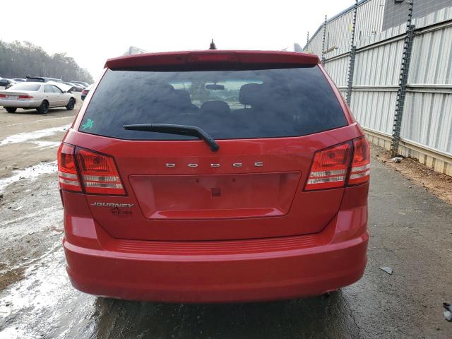 3C4PDCABXGT164454 - 2016 DODGE JOURNEY SE RED photo 6