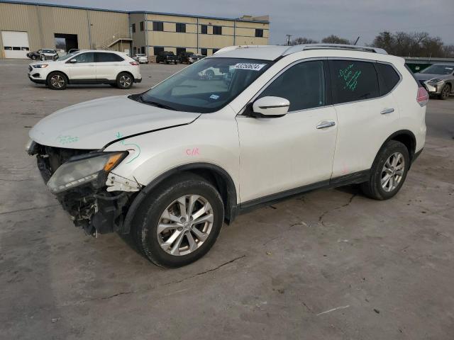 KNMAT2MT2GP633984 - 2016 NISSAN ROGUE S WHITE photo 1