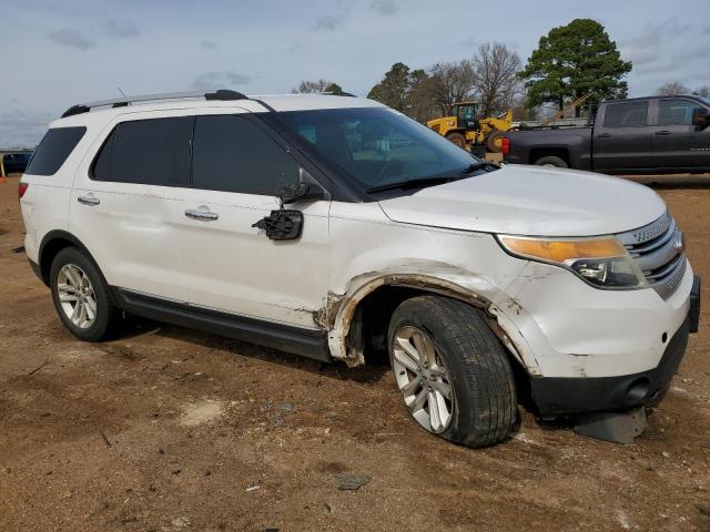 1FM5K7D89EGB09608 - 2014 FORD EXPLORER XLT WHITE photo 4